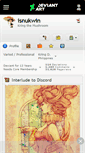 Mobile Screenshot of isnukwin.deviantart.com