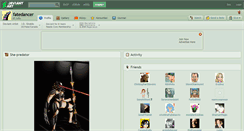 Desktop Screenshot of fatedancer.deviantart.com