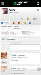 Mobile Screenshot of erora.deviantart.com