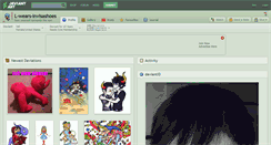 Desktop Screenshot of l-wears-invisashoes.deviantart.com