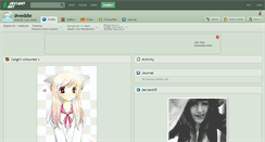 Desktop Screenshot of dweddle.deviantart.com