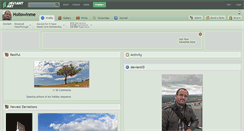 Desktop Screenshot of hollowinme.deviantart.com