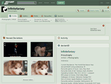Tablet Screenshot of infinitefantasy.deviantart.com