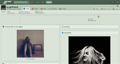 Desktop Screenshot of ex-girlfriend.deviantart.com