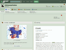 Tablet Screenshot of fullmoonpriestess.deviantart.com