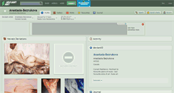 Desktop Screenshot of anastasia-bezrukova.deviantart.com