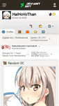 Mobile Screenshot of haihovothan.deviantart.com