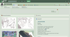 Desktop Screenshot of jiveytehbomb.deviantart.com