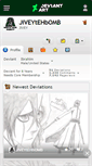 Mobile Screenshot of jiveytehbomb.deviantart.com
