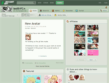 Tablet Screenshot of leolili-fc.deviantart.com