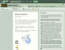 Tablet Screenshot of pokemonroot.deviantart.com
