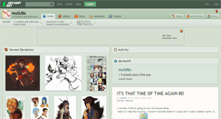 Desktop Screenshot of musubx.deviantart.com