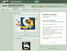 Tablet Screenshot of constructive-critism.deviantart.com