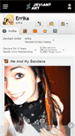Mobile Screenshot of errika.deviantart.com