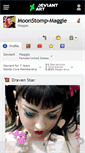 Mobile Screenshot of moonstomp-maggie.deviantart.com
