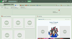 Desktop Screenshot of bigtalkman12345.deviantart.com