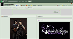Desktop Screenshot of contreedessonges.deviantart.com