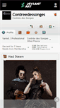 Mobile Screenshot of contreedessonges.deviantart.com