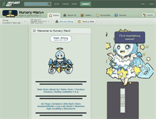 Tablet Screenshot of nursery-wars.deviantart.com