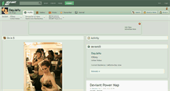 Desktop Screenshot of dayjavu.deviantart.com