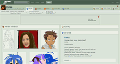 Desktop Screenshot of freipz.deviantart.com