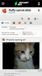 Mobile Screenshot of fluffy-carrot-stick.deviantart.com