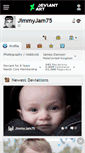 Mobile Screenshot of jimmyjam75.deviantart.com