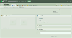 Desktop Screenshot of half-pipe.deviantart.com
