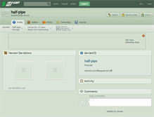 Tablet Screenshot of half-pipe.deviantart.com