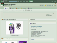 Tablet Screenshot of beastboyloversclub.deviantart.com