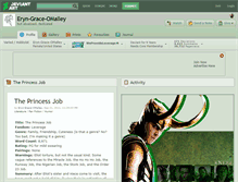 Tablet Screenshot of eryn-grace-omalley.deviantart.com