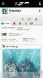 Mobile Screenshot of lilacalosa.deviantart.com