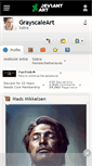 Mobile Screenshot of grayscaleart.deviantart.com