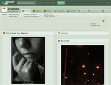 Tablet Screenshot of grupismo.deviantart.com