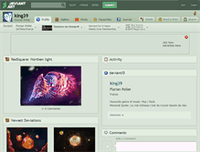 Tablet Screenshot of king39.deviantart.com