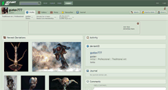 Desktop Screenshot of gustav777.deviantart.com