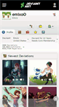 Mobile Screenshot of emixoo.deviantart.com