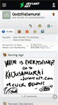 Mobile Screenshot of godzillasamurai.deviantart.com