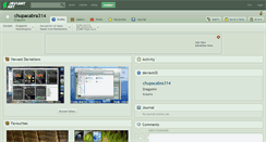 Desktop Screenshot of chupacabra314.deviantart.com