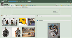 Desktop Screenshot of coenka.deviantart.com