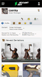 Mobile Screenshot of coenka.deviantart.com