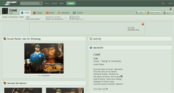 Desktop Screenshot of colek.deviantart.com