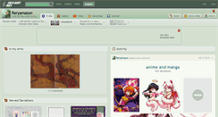 Desktop Screenshot of fieryamazon.deviantart.com
