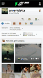 Mobile Screenshot of anyavioletta.deviantart.com