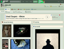 Tablet Screenshot of alderwiki.deviantart.com
