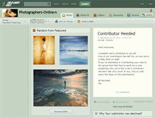 Tablet Screenshot of photographers-online.deviantart.com