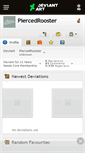 Mobile Screenshot of piercedrooster.deviantart.com