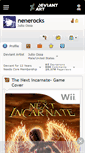 Mobile Screenshot of nenerocks.deviantart.com