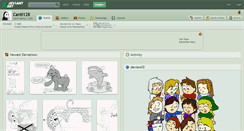 Desktop Screenshot of canti128.deviantart.com