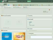 Tablet Screenshot of joi69.deviantart.com